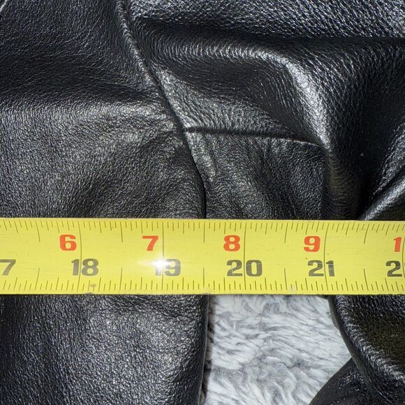 Vintage 90s Wilsons black Leather Maxima Leather Jacket - large - Picture 11 of 12